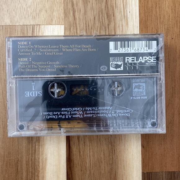 BENEDICTION - The Dreams You Dread 1995 Cassette ( Collectible) Nuclear Blast - Picture 2 of 6